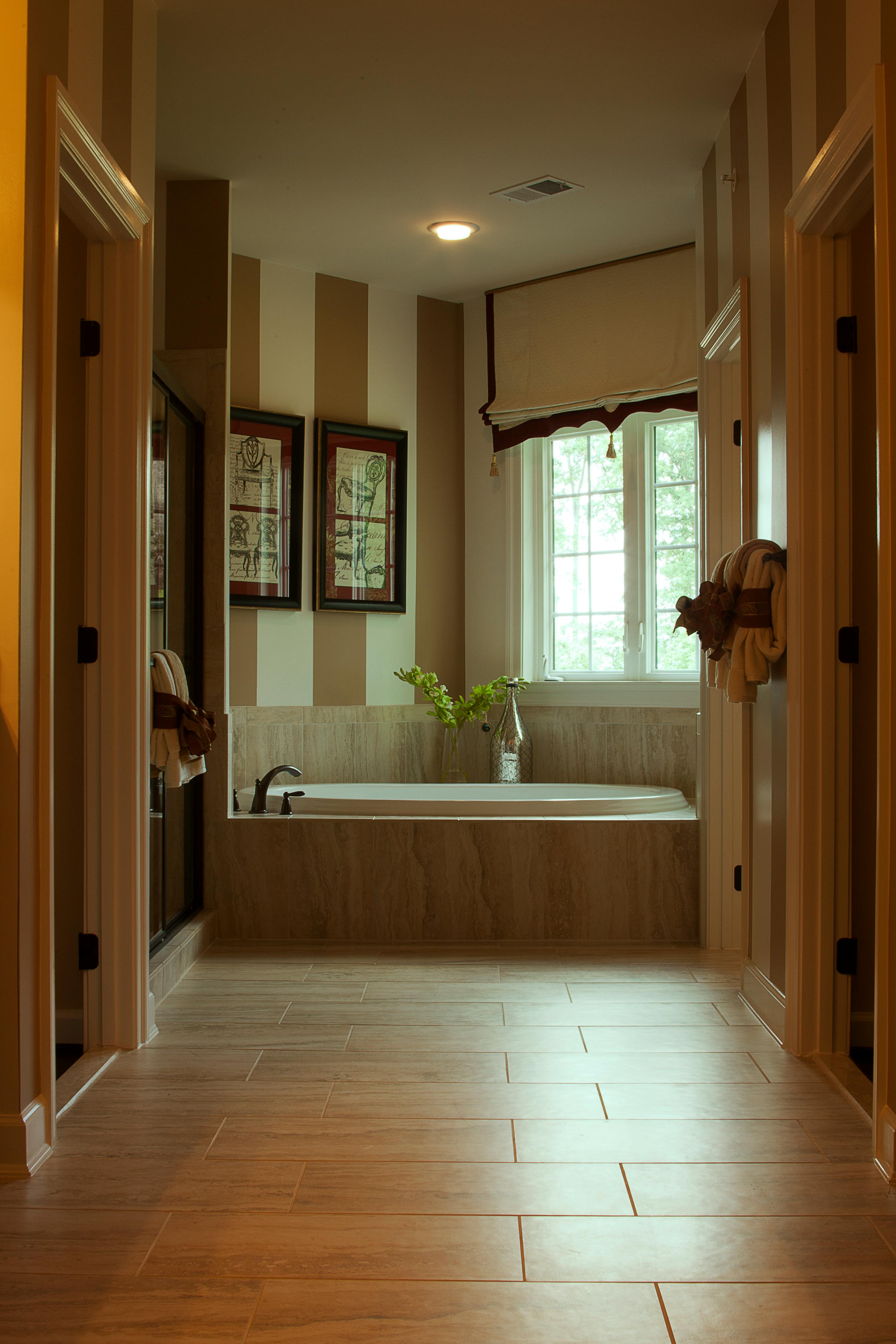 Stylish wooden bathroom design by Timeless Bathrooms in Cardiff – bespoke carpentry with warm natural finishes and expert craftsmanship